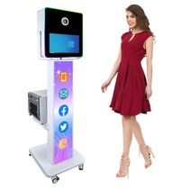 카메라 삼각대 독립형 셀카 사진 부스 휴대용 터치 스크린 웨딩 DSLR