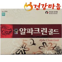 알파크린 골드 4g x 60포 밀리타리스 동충하초 가루 분말 환 부모님 건강 식품 명절 선물, 1박스