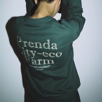 프렌다 PCF CREW NECK 맨투맨 스웻셔츠 DARK 그린