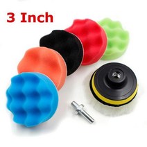 무선광택기 자동차광택기 3 5 6 7 인치 자동차 연마 키트 폴, 3 inch