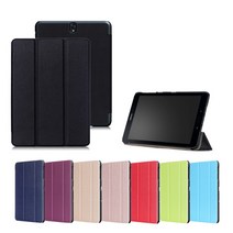 갤럭시탭A6 10.1 SM-T580 T585 스마트케이스+9H강화유리 SET, 스카이블루+강화유리