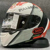 쇼에이 헬멧 풀페이스 시스템 오픈페이스 클래식 agv SHOEI x 14 마르케즈 풀베어러 풀 페이스 오토바이 헬, 18 helmet