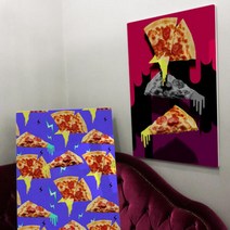 아트박스/꾸밈 id785-폼아크릴액자56CmX78Cm_팝아트피자