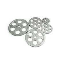 6홀 중량 주물원판 2.5kg 2장 1세트 I 바벨원판 중량원판