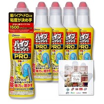 SC Johnson 파이프유닛슈 프로 배수구 세정제 400g 5팩
