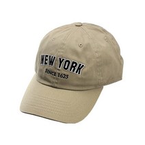 NYFASHION101 유니 NYC 뉴욕 시티 자수 조절 가능한 로우 프로파일 캡 카키 11개. One Size, 11 Khaki