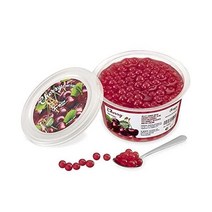 버블티 체리용 팝핑 보바 과일 진주 450 gr, 450 g (1er Pack)