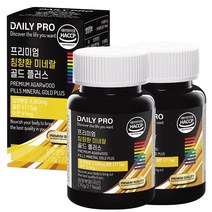 데일리프로 프리미엄 침향환 미네랄 골드 플러스, 70g, 2개