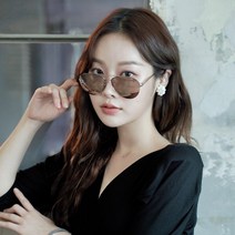 린다페로우 LFL498 C3 AVIATOR 여성 미러 로즈골드 투브릿지 선글라스