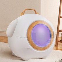 펫드라이룸 펫드라이기 일본식 지능형 애완 동물 헤어 드라이어 가구 목욕 건조기 가정용 음소거 라이트 건조 상자, [01] WhiteA