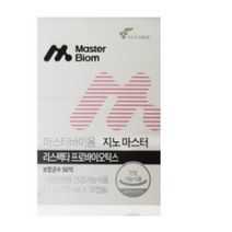 마스터바이옴 지노 마스터, 30캡슐, 6개