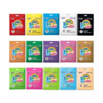 종이나라 클레이나라 점토 10p, 파랑, 50g