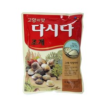 조개 다시다(백설 1K)/업소용, 1kg, 1