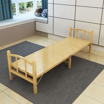 대나무 평상 접이식 이동식 대나무침대 베란다 옥상 야외 테이블 대청마루, 60x197cm(원색협판)
