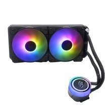 [DCONE]공장 직영 CPU 히트싱크 팬 업그레이드 음소거 컴퓨터 데스크탑 일체형 수냉 히트싱크, 영광 240