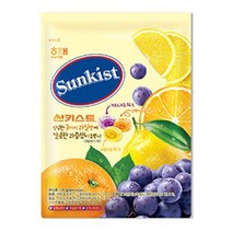 해태 썬키스트캔디 125g 용량UP!, 10개
