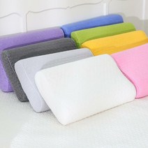 [이솔홈] 국내산 순면 피그먼트 메모리폼 베개커버 기능성베개, 05_연두:메모리폼베개