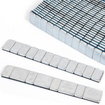 붙이는납 뛰어난 접착력 납 바란스 휠 발란스 밸런스 웨이트 PD 알루미늄 붙임 일반 접착 스틸 테이프, 옵션01 60g 발란스철 1봉 25줄