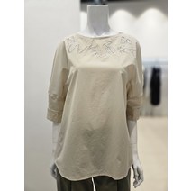 [데코] 로고 자수 포인트 블라우스 DCBAC2422W(1904390)