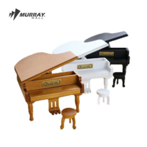 머레이 원목 피아노 오르골 인테리어 소품 선물, 블랙