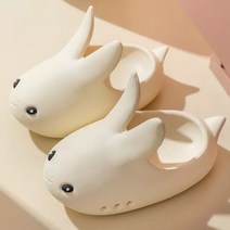 DAVIS 큐티래빗 슬리퍼 아동 욕실화, 2.화이트