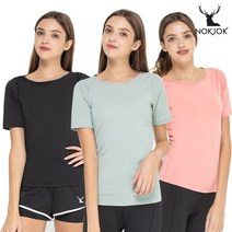 녹족 요가복 필라테스복 아이비 루즈핏 반팔티