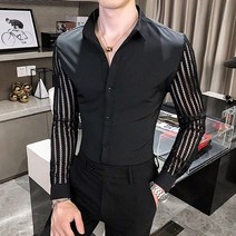 턱시도 셔츠 남자 드레스 와이셔츠 3