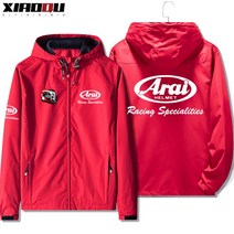 아라이 바람막이 자켓 긴팔 arai 점퍼 배달 오토바이 바이크 힙한, 빨강1