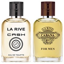 [1+1] 라리브 휴대용 남성향수 전라인 30ml*2종, (맨)카바나 30ml, (맨)캐쉬 30ml