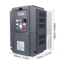 수중펌프 가압 배수 지하수 정화조 수중모터 인버터 펌프 4kw2.2kw 220v ac 단상 입력 미니 주파수 220v 3상 출력 vf 모터 드라이브 주파수 변환기 298, 협력사, 220v 7.5kw 30a, 단상 220v