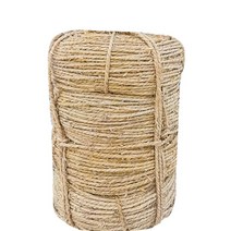 새끼줄 조경끈 코아로프 코이어로프 쥬트로프 볏짚, 한 줄의 짚줄은 약 120m 1.8cm입니다.