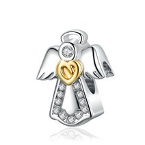 공예 부속 Bamoer 실버 컬러 동물의 매력 팔찌 또는 목걸이 액세서리 비드 쥬얼리 파인 선물 만들기, 17 PA5357