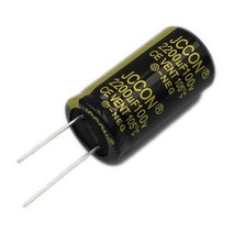 냉장고부품 -100V 2200UF 커패시터 22x40mm0.86x1.57in 고주파 알루미늄 전해 TV LCD 모니터 게임용
