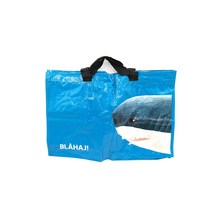 이케아 RUMPLING 룸플링 장바구니 블루 상어 71L, 3개