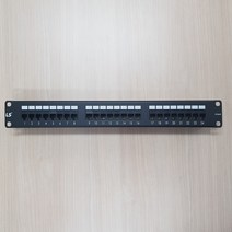 LS전선 CAT.6 24PORT 패치판넬 19인치 랙용 24포트, 1개