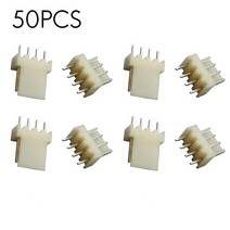 50Pcs KF2510 커넥터 2.54MM 핀 헤더 4Pin 팬 ASIC 광부 Antminer S9 Z9 Z15 L3 DR3 T2T A9 A1 A10, 01 금