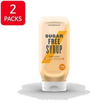 MYPROTEIN Sugar Free Syrup Butterscotch 마이프로틴 슈가프리 시럽 버터스카치 영국 400ml 2팩