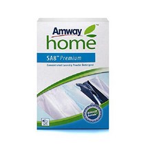 암웨이 Amway 얼룩제거 홈 SA8 프리미엄 농축 세탁 파우더 세제 (1kg), 2.20파운드(1팩)
