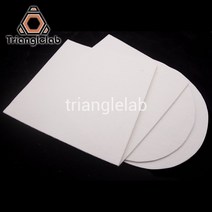 Trianglelab 3MM 두께 단열 3D 프린터 가열 침대 블록 절연 면화 TEVO Reprap Ultimaker Mbot, 214 X 214