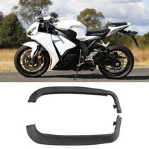 오토바이 램 Air Intake 고무 댐퍼 커버 Honda CBR1000rr 2009 2009 2011 2011, 하나, 검은 색