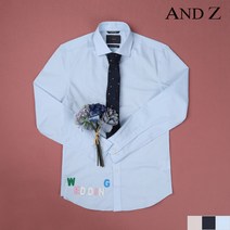 지오지아 앤드지 솔리드 세미 와이드 카라 드레스 셔츠 (BLA5WD1301)