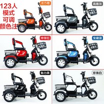 장애인용 노인용 세발 전기 스쿠터 오토바이 3륜 삼토바이 전동, 48V800W+20A 리튬 배터리+충전기