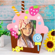 핸디몰 쉽고 재미있게 만드는 펠트장식 부직포액자 만들기DIY