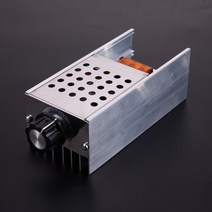 ac모터속도 콘트롤러 AC 220V 6000W SCR 전압 조정기 컨트롤러 전자 조광기 온도 조절기 속도 조절 금형 케이스 포함