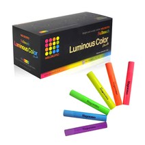 하고로모 탄산분필 (72입/형광6색혼합), 기본