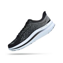Hoka One 남성용 스니커즈 블랙 화이트.