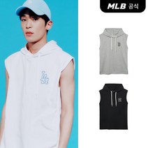 MLB 베이직 후드 나시 티셔츠 (3Color) 205202