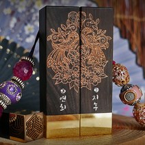수제인감도장 황동 흑단목 직인 제작 아기 개인 법인 외국인 선물 제작 월조부부 1쌍, 03_월조부부(1쌍)(7푼)/육각양각/육각전용체