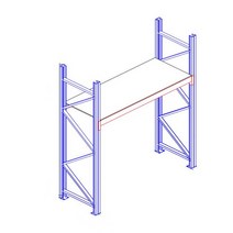 창고 중량랙 파렛트 선반 알루미늄 앵글 철제 슈퍼랙 파레트랙 파레트렉 파렛트랙 파렛트렉, 1톤 하중, 나무판자 2500x1220x2500x1 층