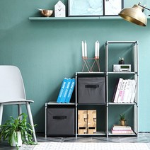 GW5A8676 거실가구 수납 가구 신혼집 조립하는 30 거실 사무실 사무실가구 관공서가구 6단 원룸 다용도 신혼가구, DY 공간박스 선반 6단_민트